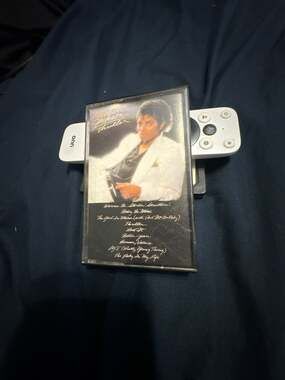 Michael Jackson - Thriller Cassette Tape (1982 Epic Records) case only